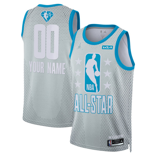 Nike 2022 NBA All-Star Game Swingman Custom Jersey - Gray