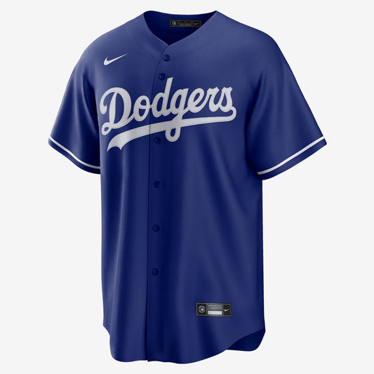 MLB Los Angeles Dodgers Men's Replica Baseball Jersey - Royal