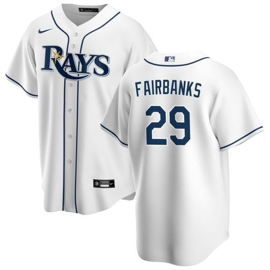 Pete Fairbanks Tampa Bay Rays Nike Youth Home Replica Jersey - White