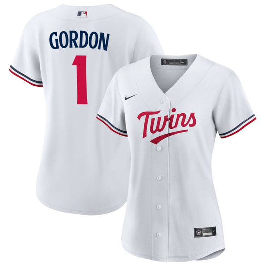 Nick Gordon Minnesota Twins Nike Women's Home Replica Jersey - White