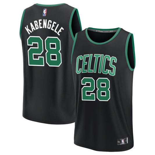 Mfiondu Kabengele Boston Celtics Fanatics Branded Youth Fast Break Replica Jersey - Statement Edition - Black