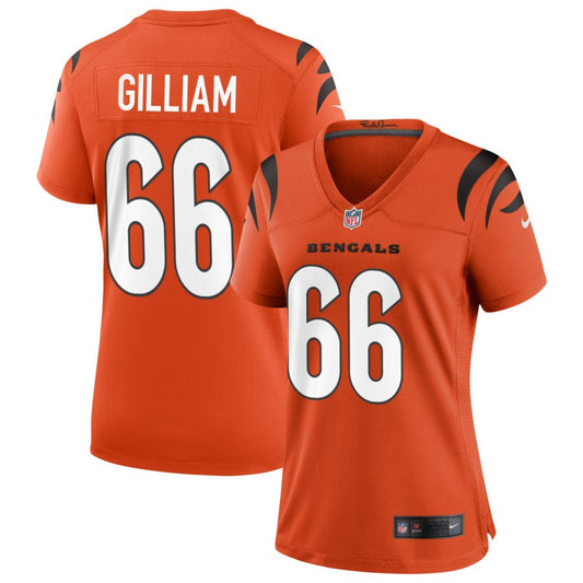 Nate Gilliam Cincinnati Bengals Nike Women's Alternate Game Jersey - Orange