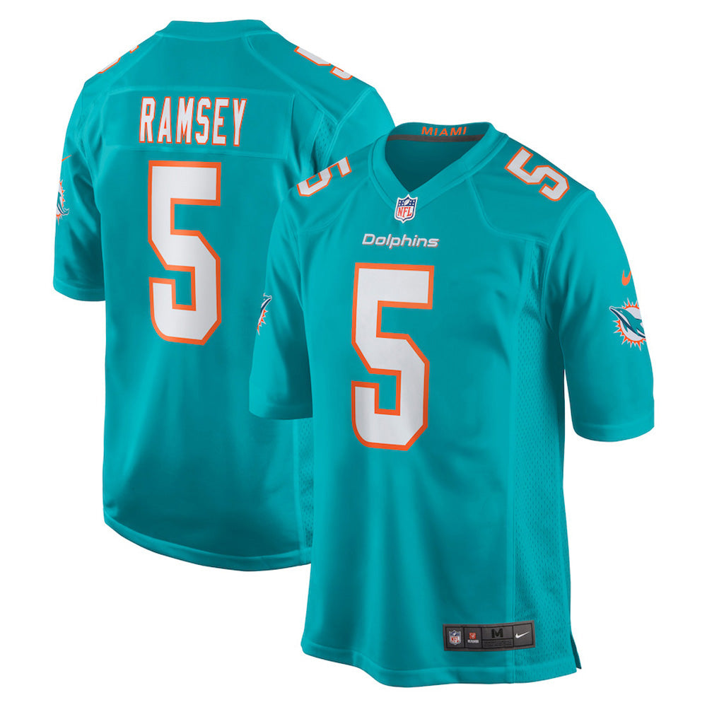 Men's Miami Dolphins Jalen Ramsey Game Jersey - Aqua