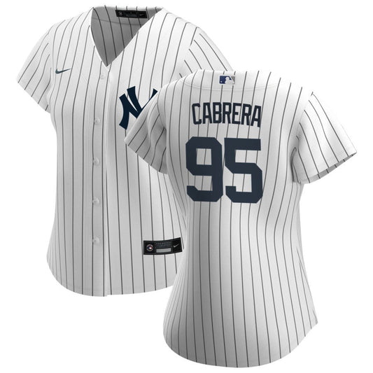 Oswaldo Cabrera New York Yankees Nike Women's Home Replica Jersey - White