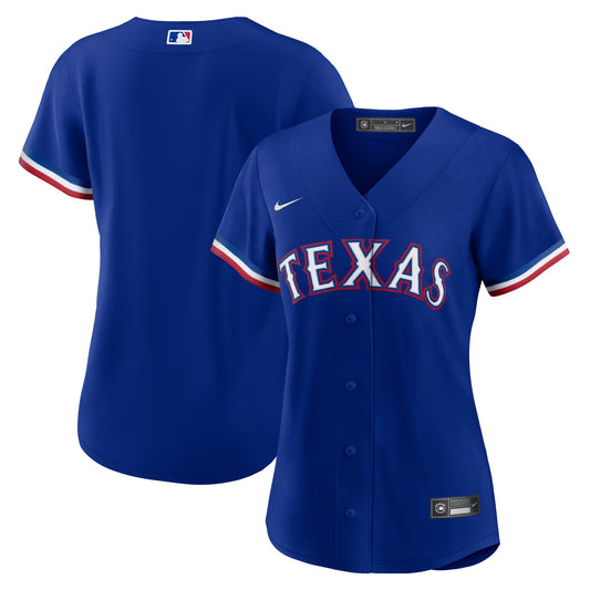 Texas Rangers Nike Women's Alternate Logo Replica Team Jersey - Royal