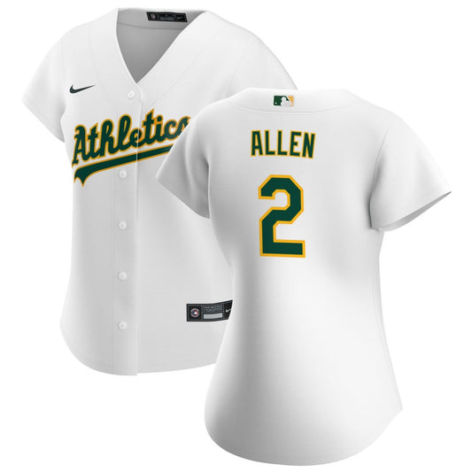 Nick Allen Oakland Athletics Nike Women's Home Replica Jersey - White