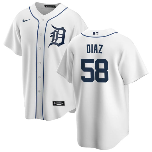 Miguel Diaz Detroit Tigers Nike Youth Home Replica Jersey - White