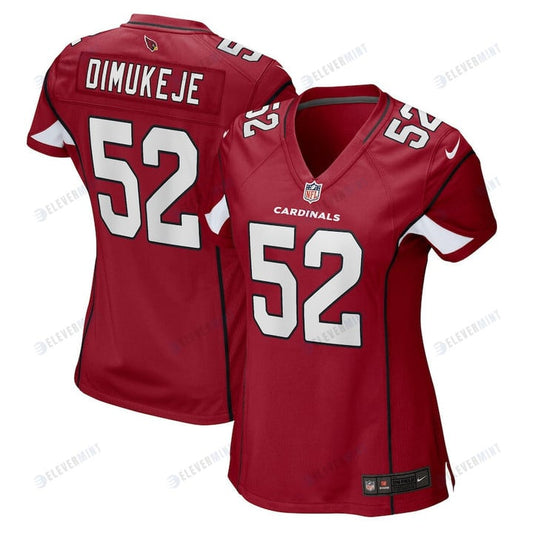 Victor Dimukeje 52 Arizona Cardinals Women Game Jersey - Cardinal