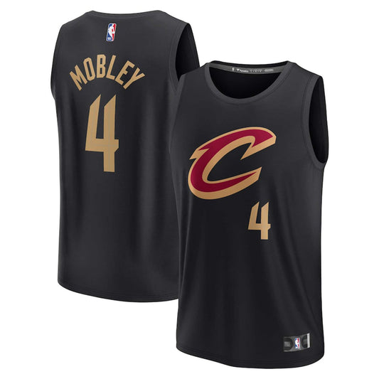 Men's Cleveland Cavaliers Evan Mobley Statement Edition Jersey - Black