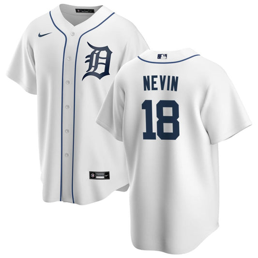 Tyler Nevin Detroit Tigers Nike Youth Home Replica Jersey - White