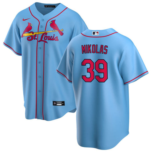 Miles Mikolas St. Louis Cardinals Nike Alternate Replica Jersey - Light Blue