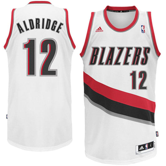 Men's Portland Trail Blazers LaMarcus Aldridge Home Jersey - White