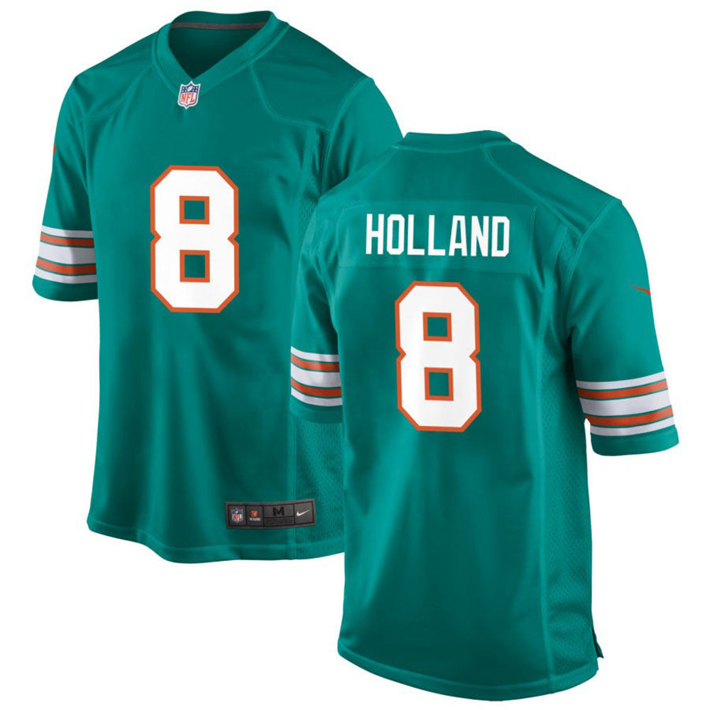 Men's Miami Dolphins Jevon Holland Game Jersey - Green