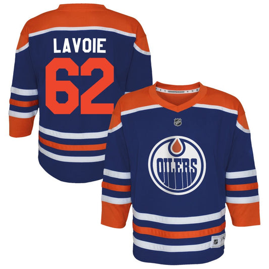 Raphael Lavoie  Edmonton Oilers Outerstuff Toddler Home Replica Jersey - Royal