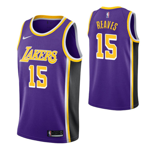 Youth Los Angeles Lakers Austin Reaves Statement Edition Jersey - Purple