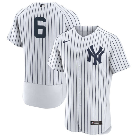 Steve Sax New York Yankees Nike Home RetiredAuthentic Jersey - White