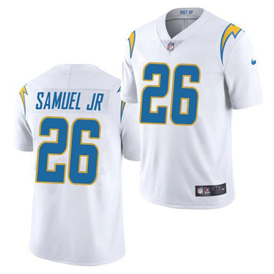 Men's Los Angeles Chargers Asante Samuel Jr. Vapor Jersey - White