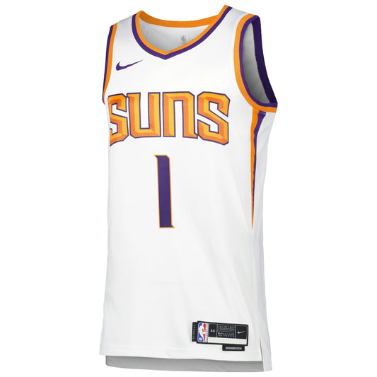 Men's Devin Booker Nike Suns 2022/23 Swingman Jersey Association Edition - White