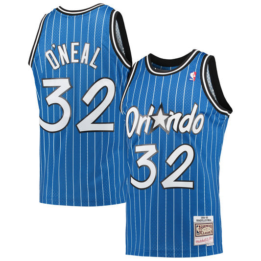 Shaquille O'Neal Orlando Magic Mitchell & Ness Hardwood Classics Swingman Jersey - Blue