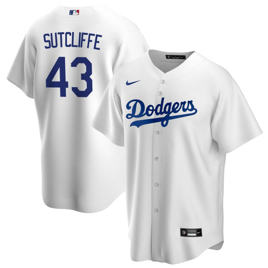 Rick Sutcliffe Los Angeles Dodgers Nike Home RetiredReplica Jersey - White