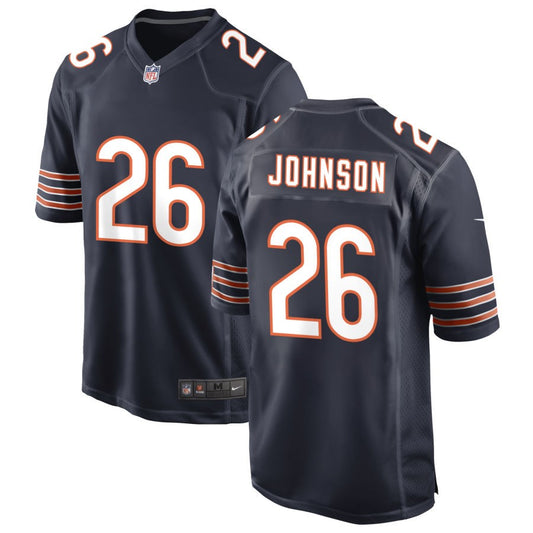 Quindell Johnson Chicago Bears Nike Game Jersey - Navy