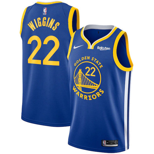 Men's Golden State Warriors Andrew Wiggins Icon Edition Jersey - Blue