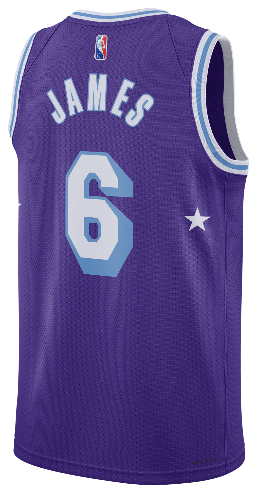 Men's James Lebron Nike Lakers Swingman Jersey - Purple