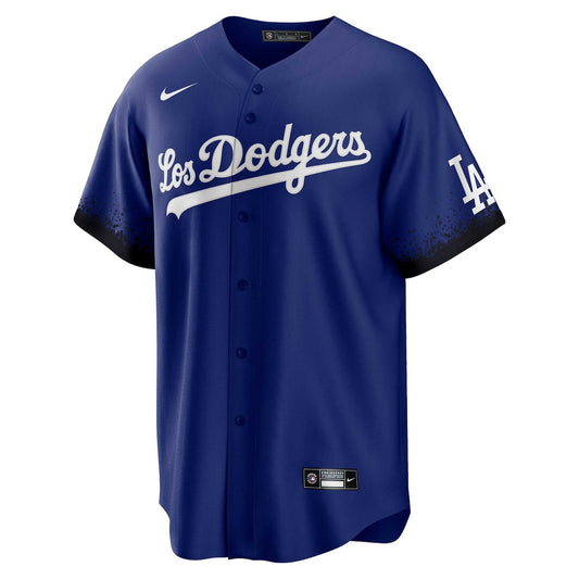 Men's Freddie Freeman Nike Dodgers City Connect Replica Jersey - Blue