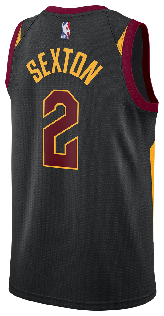 Men's Sexton Collin Jordan Cavaliers Name & Number Statement Jersey - Black