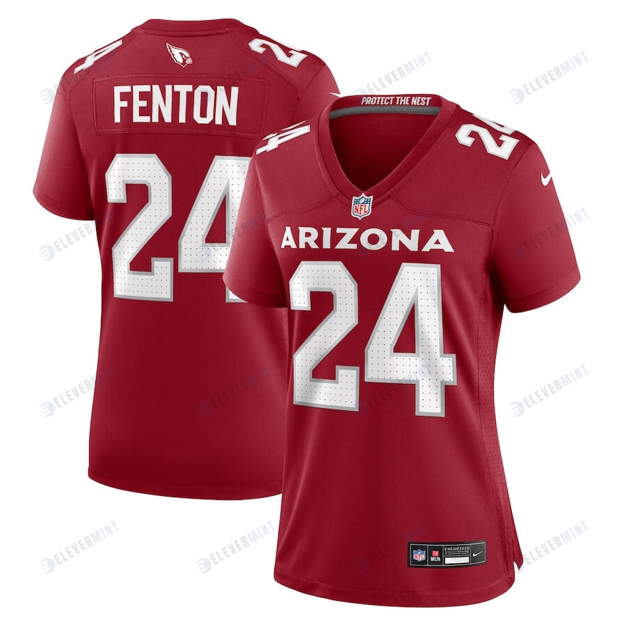 Rashad Fenton 24 Arizona Cardinals Women Game Jersey - Cardinal