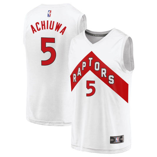 Precious Achiuwa  Toronto Raptors Fanatics Branded Youth Fast Break Replica Jersey - Association Edition - White