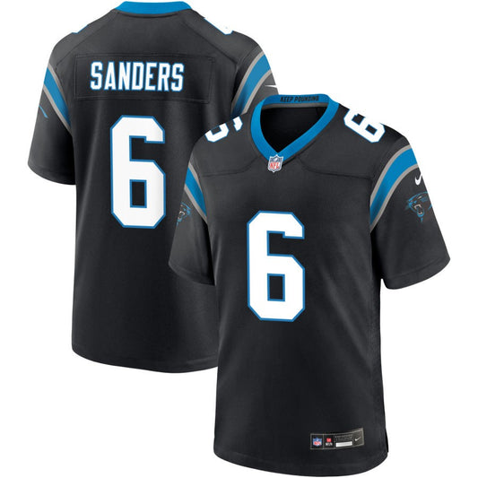 Miles Sanders Carolina Panthers Nike Game Jersey - Black