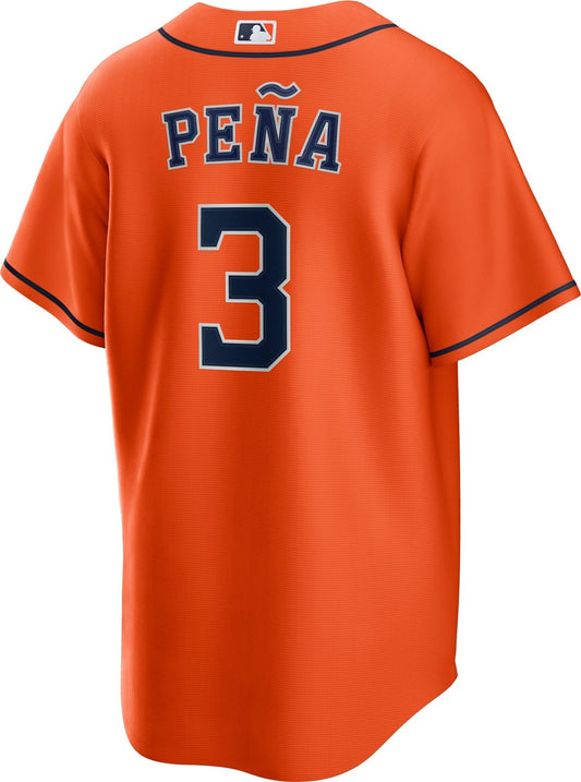 Nike Men's Houston Astros Jeremy Pea #3 Official Alt Replica Jersey