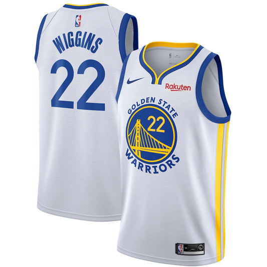 Youth Golden State Warriors Andrew Wiggins Association Jersey - White