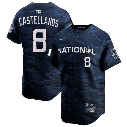 Nick Castellanos  National League Nike 2023 MLB All-Star Game Pick-A-Player Limited Jersey - Royal