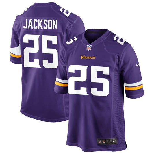 Theo Jackson Minnesota Vikings Nike Game Jersey - Purple