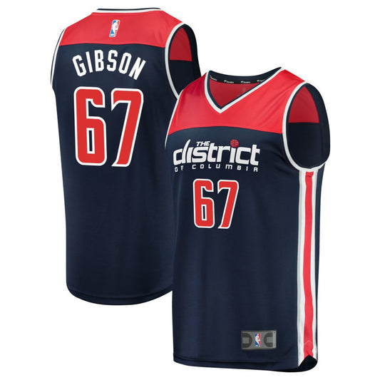 Taj Gibson Washington Wizards Fanatics Branded Youth Fast Break Replica Jersey Navy - Statement Edition