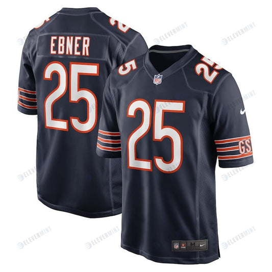 Trestan Ebner Chicago Bears Game Player Jersey - Navy