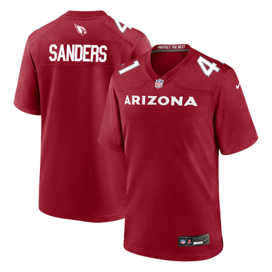 Myjai Sanders Arizona Cardinals Nike Game Jersey - Cardinal