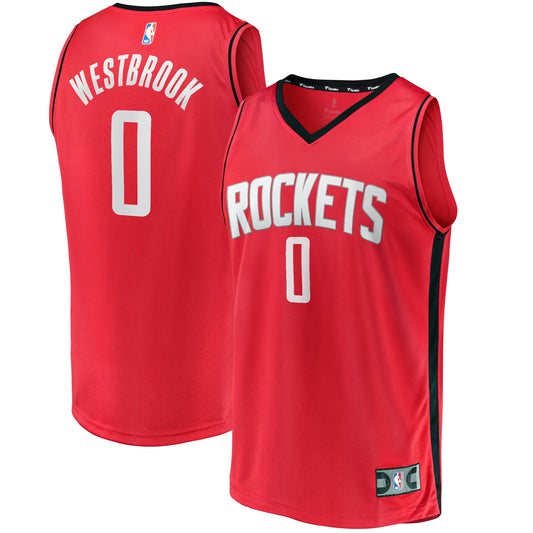 Russell Westbrook Houston Rockets Fanatics Branded Youth Fast Break Player Replica Jersey - Icon Edition - Red