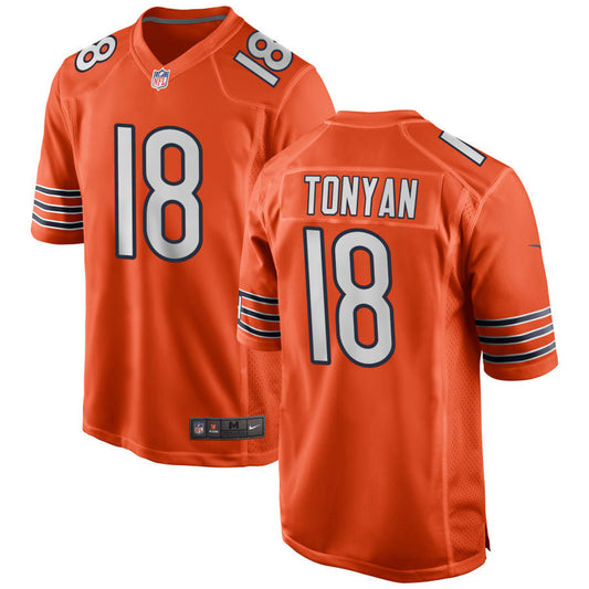 Robert Tonyan Chicago Bears Nike Alternate Game Jersey - Orange