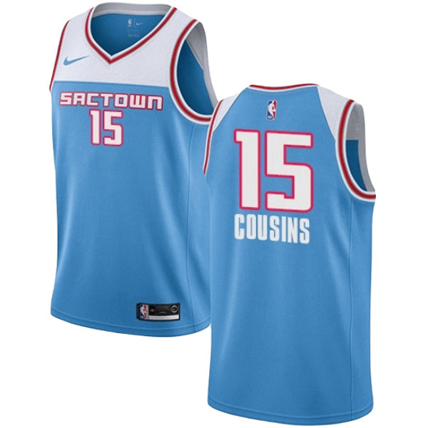 Men's Sacramento Kings DeMarcus Cousins City Edition Jersey - Blue