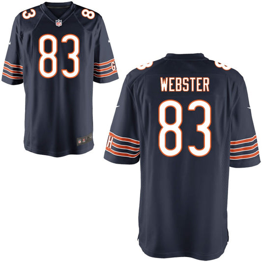 Nsimba Webster Chicago Bears Nike Youth Game Jersey - Navy