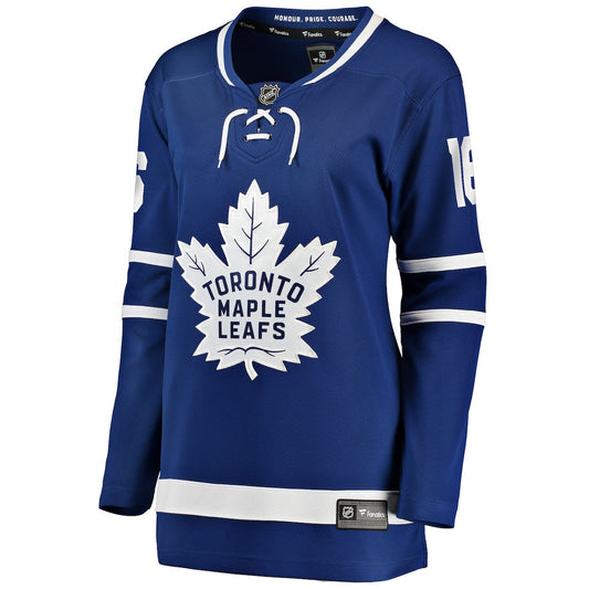 Women's Mitchell Marner Fanatics Maple Leafs Home Premier Breakaway Jersey - Blue