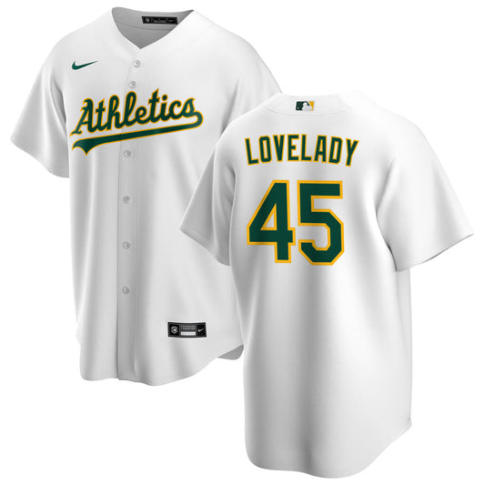 Richard Lovelady Oakland Athletics Nike Youth Home Replica Jersey - White