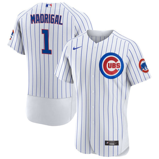 Nick Madrigal Chicago Cubs Nike Home Authentic Jersey - White