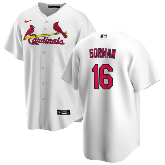 Nolan Gorman St. Louis Cardinals Nike Home Replica Jersey - White