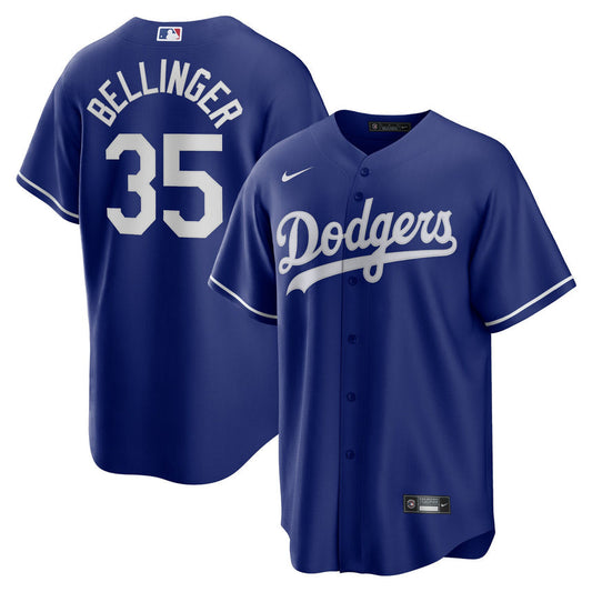 Men's Los Angeles Dodgers Cody Bellinger Royal Alternate Replica Player Name Jersey