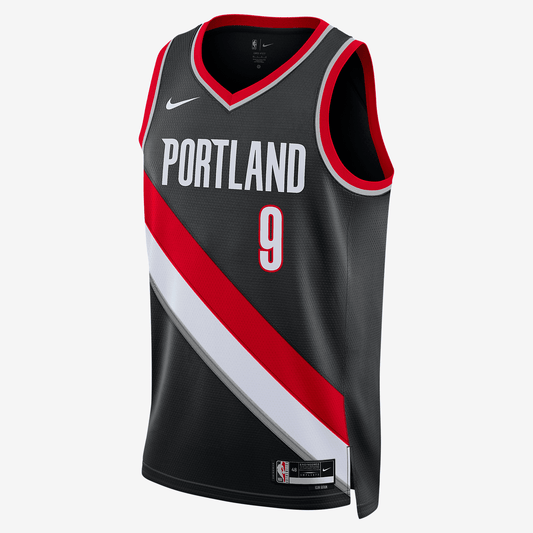 Portland Trail Blazers Icon Edition 2022/23 Nike Dri-FIT NBA Swingman Jersey - Black